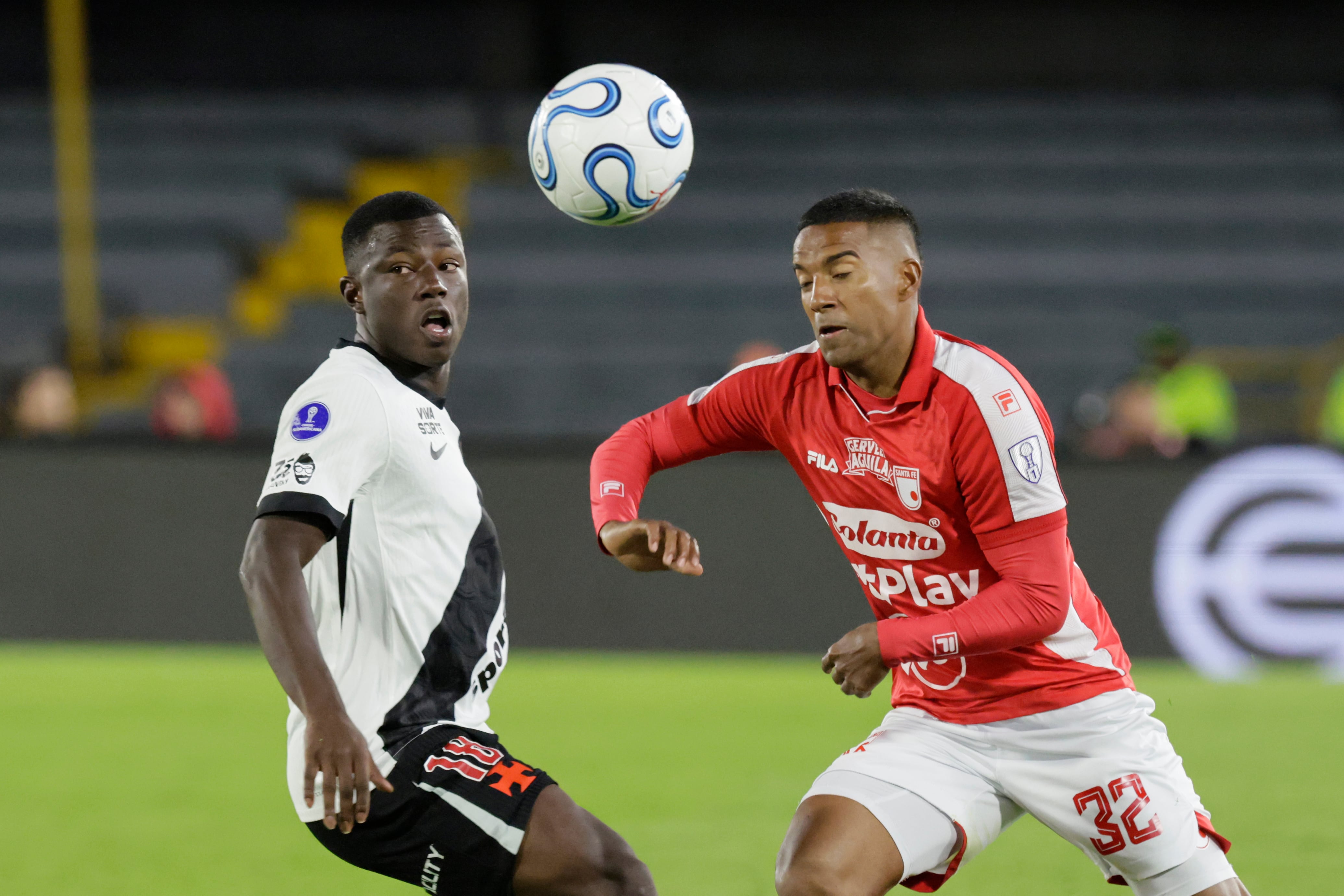 Independiente Santa Fe igualó 0-0 en su partido más reciente, fue por Copa Sudamericana 2026 ante Vasco Da Gama - crédito Carlos Ortega
/EFE