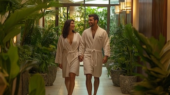 Un baño en pareja es