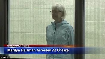 Hartman detenida