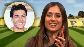 El divertido cruce en vivo entre Morena Beltrán y Lucas Blondel: “Tu jermu se va al Mundial y vos mirando por TV”