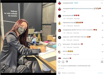 Rosángela Espinoza se compró un