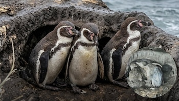 Nidos vacíos y crías esqueléticas: cómo el Fenómeno El Niño está matando a los pingüinos de Humboldt en la costa de Perú