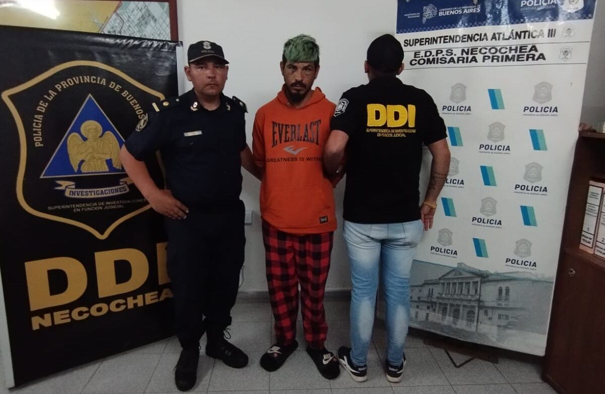 Ángel Gutiérrez fue detenido cuando intentaba escapar de Necochea haciendo dedo en la ruta.