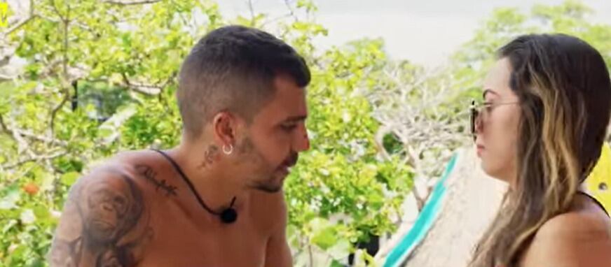 Altafulla y Jacky Ramírez en Acapulco Shore sostuvieron una relación que estuvo marcada por peleas y discusiones - crédito captura de pantalla MTVLA/Facebook