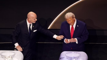 Infantino recalca que "los órganos judiciales de FIFA son independientes" y que así se lo dijo a Trump