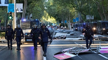 Más Madrid reclama a Interior revocar multas de hasta 60.000 euros por protestas en La Vuelta contra "genocidio en Gaza"