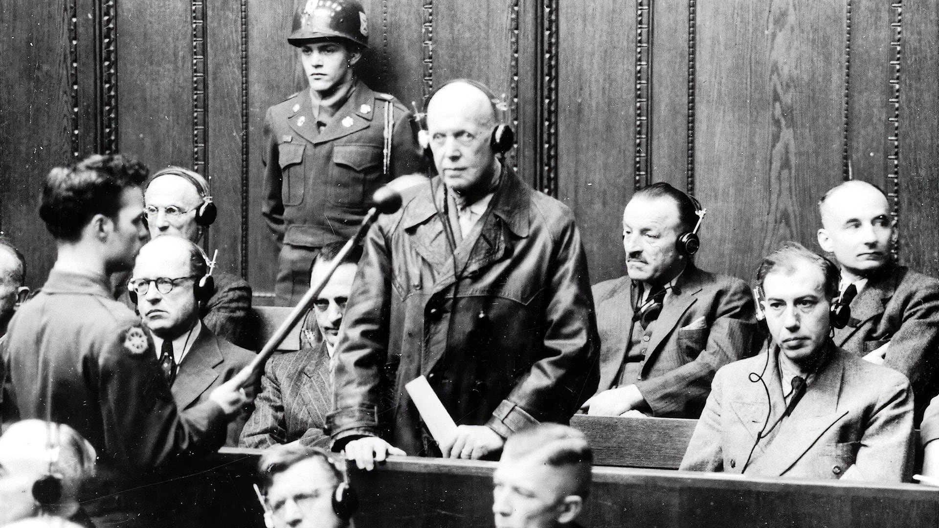 Hans Heinrich Lammers, uno de las personas más cercanas a Hitler durante el juicio (Grosby)