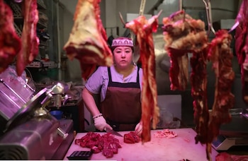 El mercado de la carne