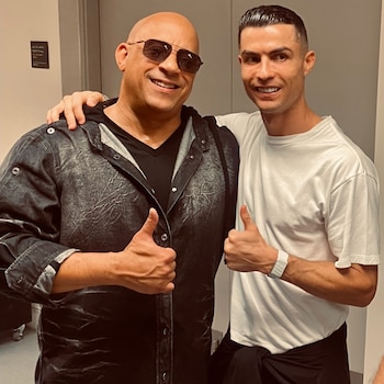 Vin Diesel colgó en su