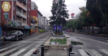 El tramo de Avenida Cuauhtémoc entre Avenida Chapultepec y Álvaro Obregón presenta buen avance vehicular a las 07:30 (X@OVIALCDMX)