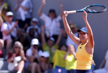 La tenista colombiana Camila Osorio (REUTERS/Claudia Greco)