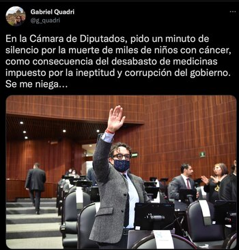 Gabriel Quadri arremetió contra las