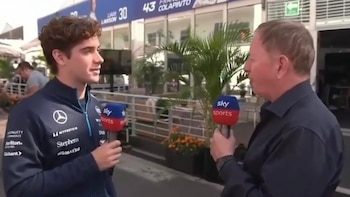 El encuentro entre Colapinto y