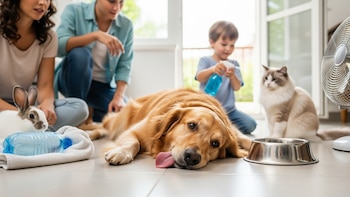 Golpe de calor en mascotas: síntomas y cómo prevenirlo en casa