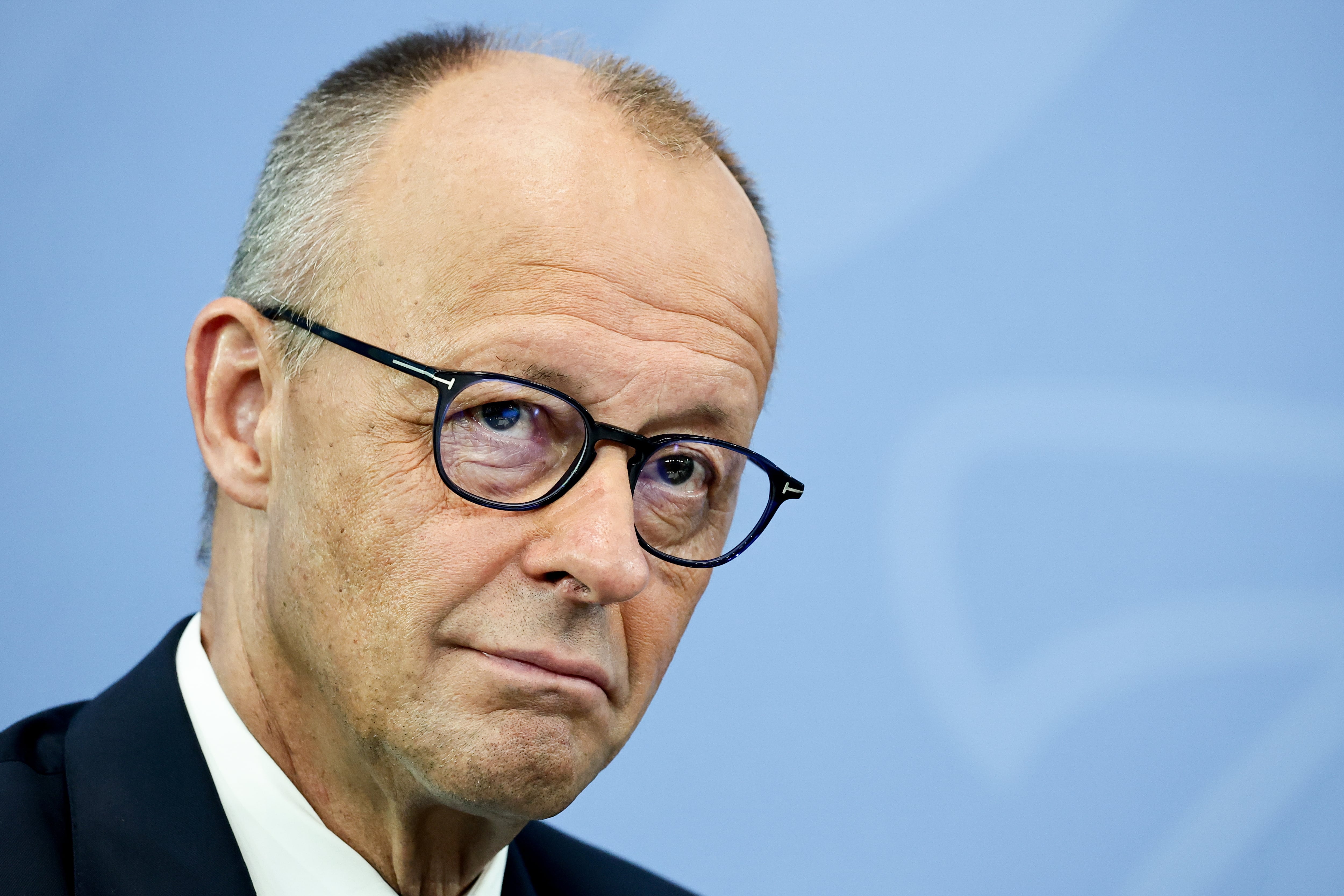 El canciller alemán, Friedrich Merz. EFE/EPA/FILIP SINGER