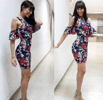 La conductora ronda por los