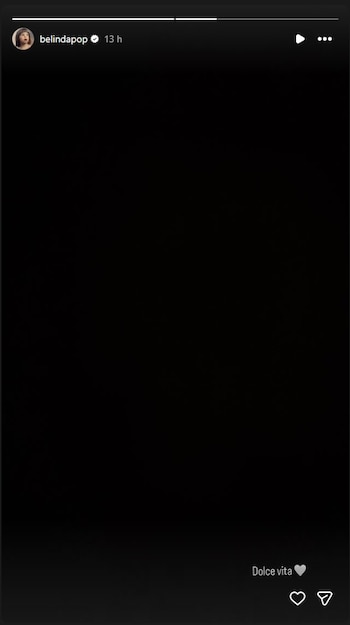 Captura de pantalla de una historia de Instagram con perfil de usuario