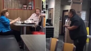 Una señora discriminó a un empelado por hablar en español. (TikTok)