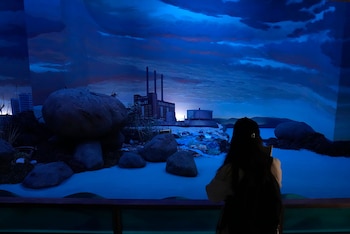 Una vista de la instalación