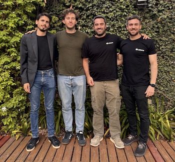 Los fundadores de la startup: