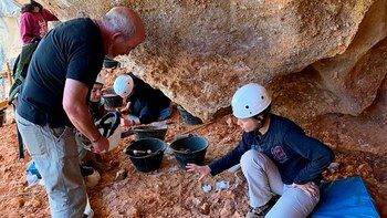 Extraordinario hallazgo en una cueva