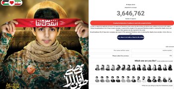 Convocatoria de activistas iraníes