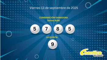 Estos fueron los números sorteados