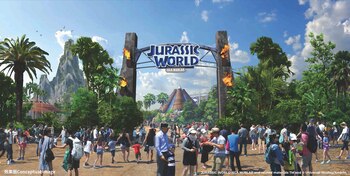 Jurassic World Isla Nublar dentro
