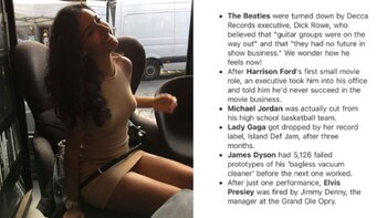 Kiran (en la fotografía) publicó