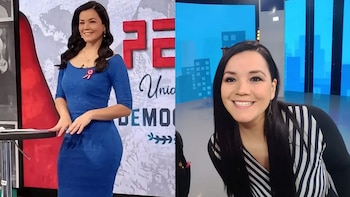 Marisel Linares, periodista peruana, es