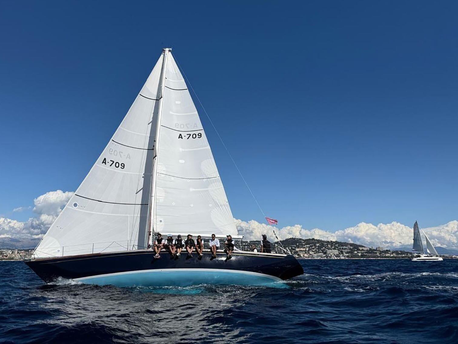 La embarcación argentina logró el primer puesto en la clase Classic IOR