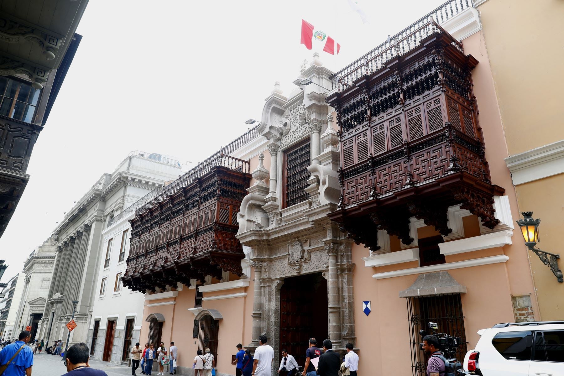 Sede de la Cancillería, en el Centro de Lima. (Foto: Andina)