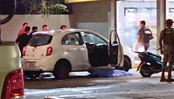 Los cuerpos de las víctimas