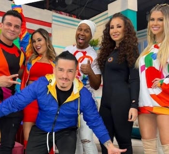 Ethel Pozo revela que Christian Domínguez le dijo “no soy yo” antes del ampay y lo defiende como amigo. Captura: Magaly TV La Firme.