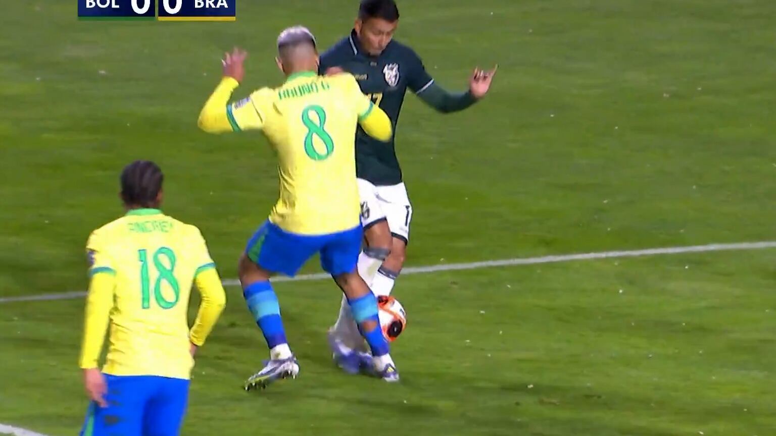 No existió infracción de Guimarães a Fernández