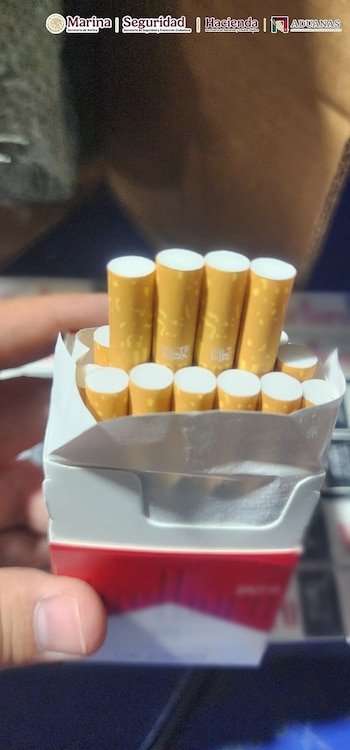 El cargamento de cigarros procedía de Bangkok, Tailandia, y estaba distribuido en 138 cajas. (Cortesía)