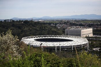 Una vista del Estadio Olímpico