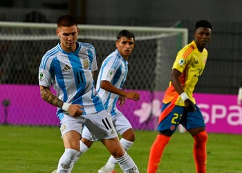 Colombia iguala 1-1 con Argentina