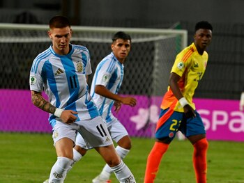 Colombia iguala 1-1 con Argentina