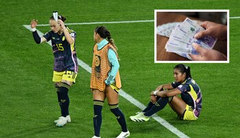 Las jugadoras de la selección