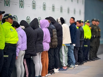 Cae Los Seguros: la banda que usaba un hotel abandonado para guardar droga y cometer torturas en Bogotá - crédito MEBOG