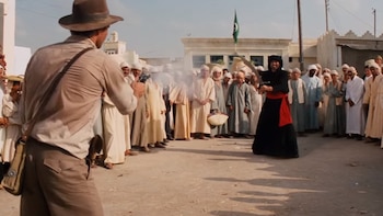 El icónico momento de Indiana