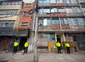 Dos de los bienes intervenidos tenían medidas de extinción de dominio desde 2018 y, según la Policía, seguían siendo utilizados como expendios de droga - crédito Policía Metropolitana de Bogotá