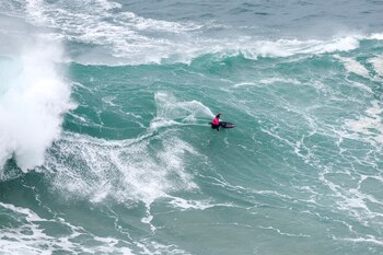 Praia do Norte es famosa