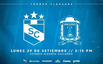 Información del Sporting Cristal vs