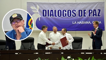 Dura arremetida del presidente Gustavo Petro contra el acuerdo de paz del Gobierno de Juan Manuel Santos. Dice que fue un acuerdo incompleto, que no incluyó temas como el conocimiento y que “si se debía hablar del modelo económico, fue un error no hacerlo”. Colprensa.