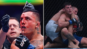 Los argentinos Francisco Prado y Esteban Ribovics perdieron sus combates en una jornada clave para sus futuros en la UFC