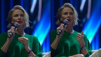 Junto a Carlos Slim: Charlize Theron revela el duro camino al éxito y su advertencia sobre el fracaso