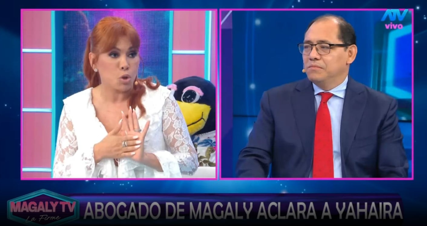 Magaly: “Viola el código de ética” y anuncia denuncia contra su exabogado. Captura: Magaly Tv La Firme.
