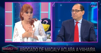 Magaly: “Viola el código de ética” y anuncia denuncia contra su exabogado. Captura: Magaly Tv La Firme.